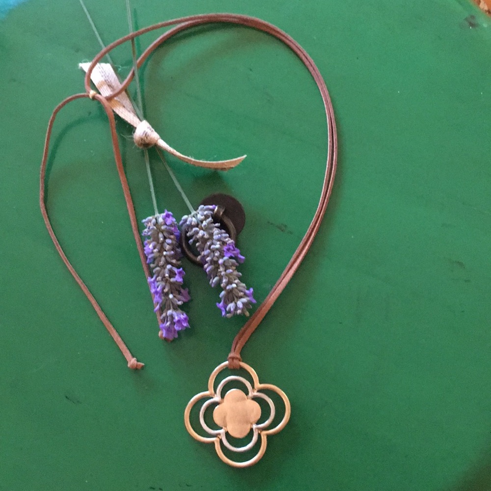 Gold & Silver Metal Pendant